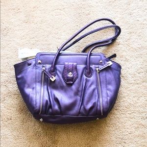 NWT Jennifer Lopez Purple Hand Bag
